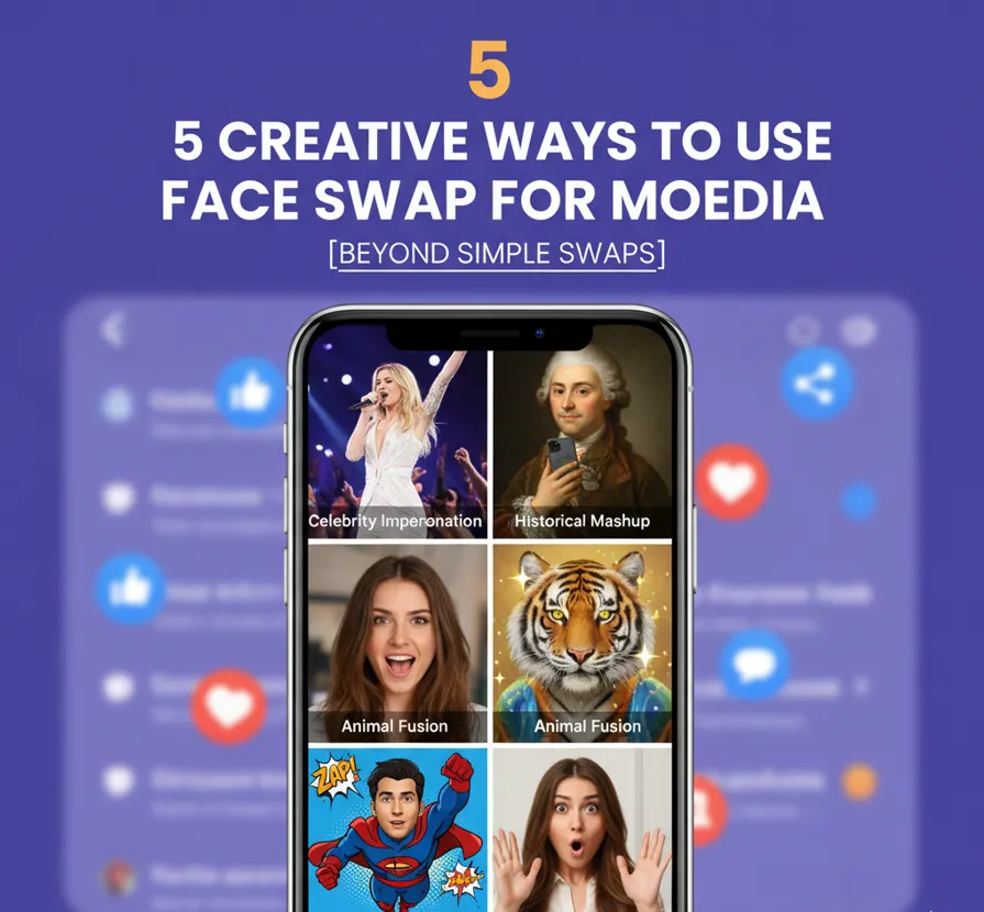 Creative Way To Use Face Swap for Social Media